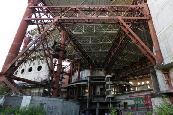 Внутри Аквадрома