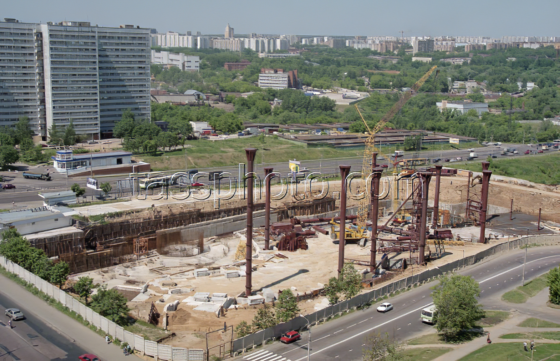 Строительство Аквадрома